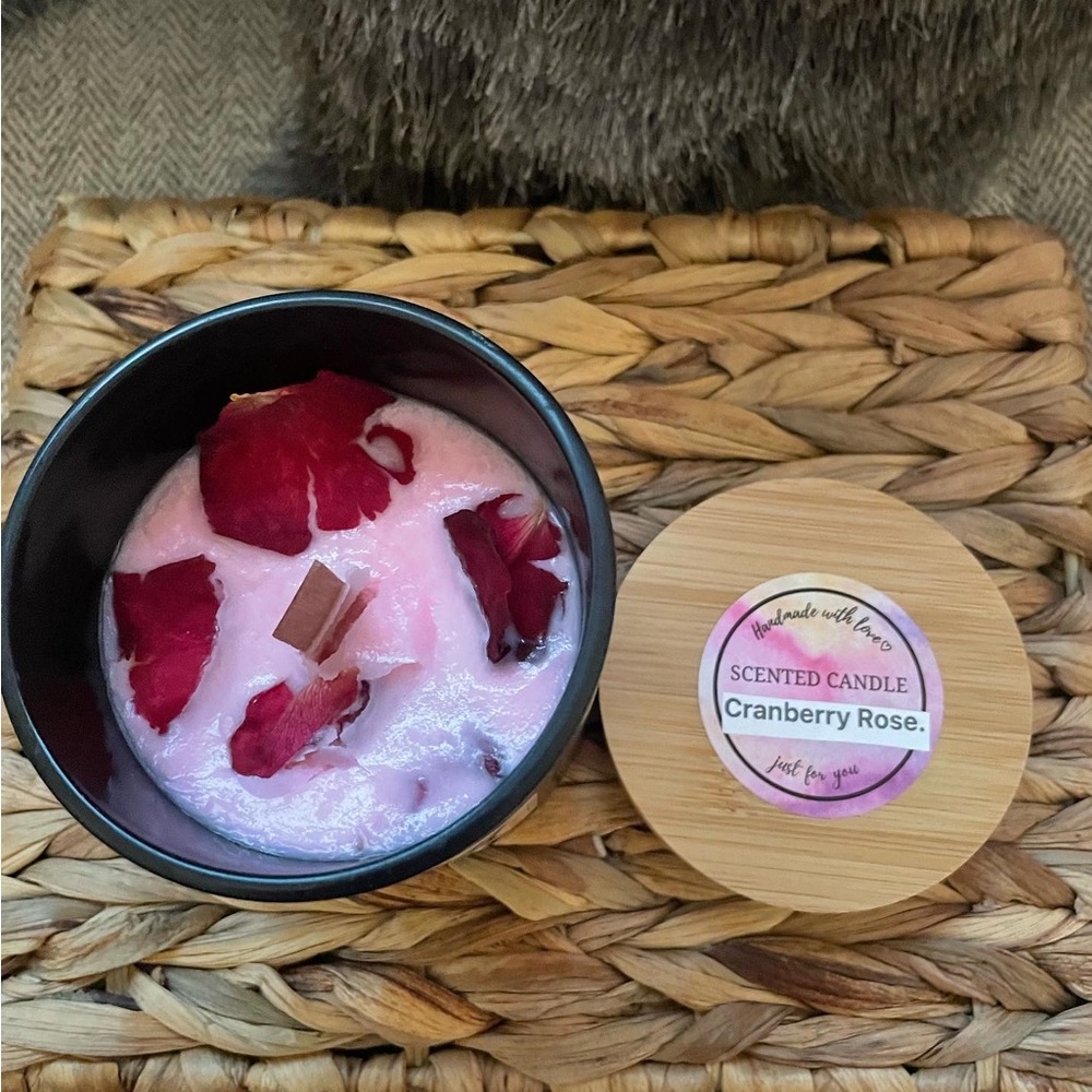 Handmade scented candles